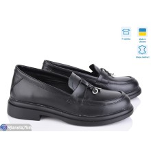 Туфлі жіночі на весну/осінь (6 пар р.36-40) чорний  "Linda"