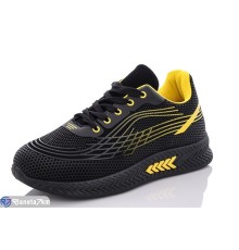 Дитячі кросівки на весну/осінь (6 пар р.36-41) чорний  "Normashoes"