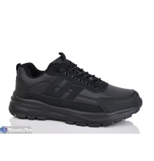 Кросівки чоловічі на весну/осінь (8 пар р.41-46) чорний  "Normashoes"