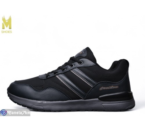 Кросівки чоловічі на весну/осінь (8 пар р.41-46) чорний  "M.Shoes"