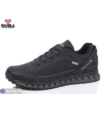 Кросівки чоловічі на весну/осінь (8 пар р.41-46) чорний  "SUBA"