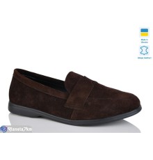 Туфлі жіночі на весну/осінь (6 пар р.37-41) коричневий  "LIKA"