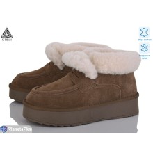 Уггі жіночі на зиму (6 пар р.36-41) коричневий  "STILLI Group"