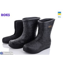 Жіночі чоботи з піни на весну/осінь (6 пар р.37-41) чорний  "Roks"