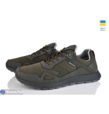 Кросівки чоловічі на весну/осінь (8 пар р.40-45) хакі  "LEOBAZA"