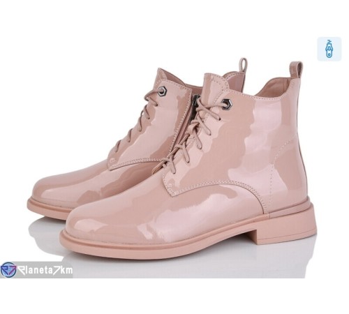 Черевики жіночі на весну/осінь (6 пар р.36-40) рожевий  "MARADONA"
