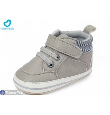Пінетки дитячі на весну/осінь (6 пар р.11-13) сірий  "Comfort-baby"