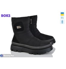 Дутики жіночі на зиму (6 пар р.37-41) чорний  "Roks"