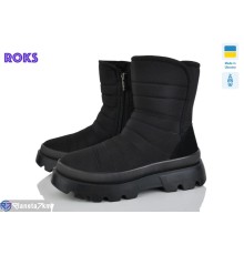 Дутики жіночі на зиму (6 пар р.37-41) чорний  "Roks"