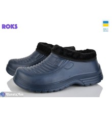 Калоші чоловічі на зиму (8 пар р.41-46) синій  "Roks"