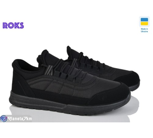 Кросівки чоловічі на весну/осінь (6 пар р.40-45) чорний  "Roks"