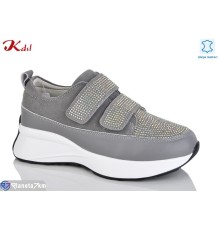 Кросівки жіночі на весну/осінь (8 пар р.36-41) сірий  "Jiulai-Kadisalun"