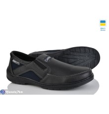 Туфлі чоловічі на весну/осінь (8 пар р.40-45) чорний  "LEOBAZA"