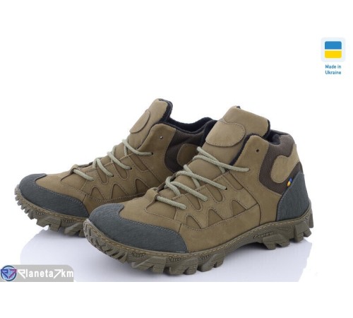 Черевики чоловічі на весну/осінь (6 пар р.41-46) хакі  "Ladmir"