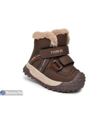 Черевики дитячі на зиму (8 пар р.23-28) коричневий  "TOMMY"