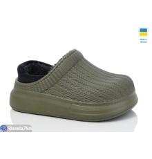 Калоші дитячі на весну/осінь (8 пар р.25-36) хакі  "LOTTOS"