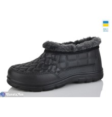 Калоші жіночі на зиму (6 пар р.36-41) чорний  "Korka"