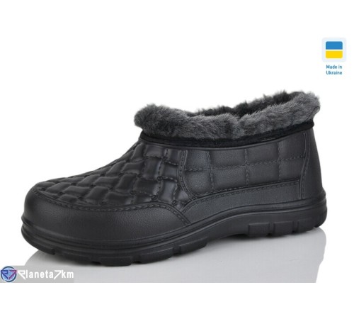 Калоші жіночі на зиму (6 пар р.36-41) чорний  "Korka"