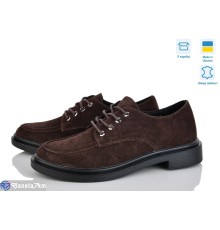 Туфлі жіночі на весну/осінь (6 пар р.36-40) коричневий  "Linda"