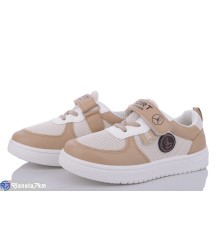 Дитячі кросівки на весну/осінь (6 пар р.31-36) бежевий  "YAMMI SHOES"
