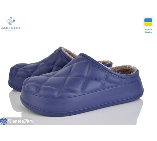 Калоші жіночі на весну/осінь (12 пар р.36-41) синій "Acorus" Калоші жіночі на весну/осінь (12 пар р.36-41) синій "Acorus"