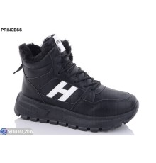Черевики жіночі на зиму (8 пар р.36-41) чорний  "DIANA"