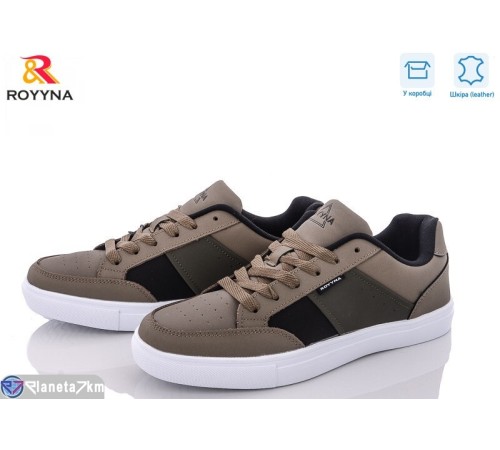 Кросівки чоловічі на весну/осінь (8 пар р.41-46) хакі  "ROYYNA"