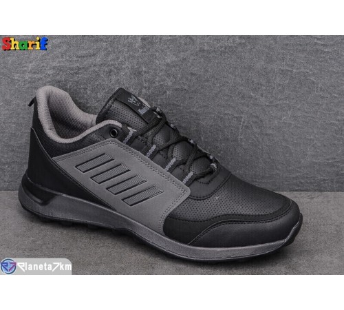 Кросівки чоловічі на весну/осінь (8 пар р.40-45) чорний  "Sharif"