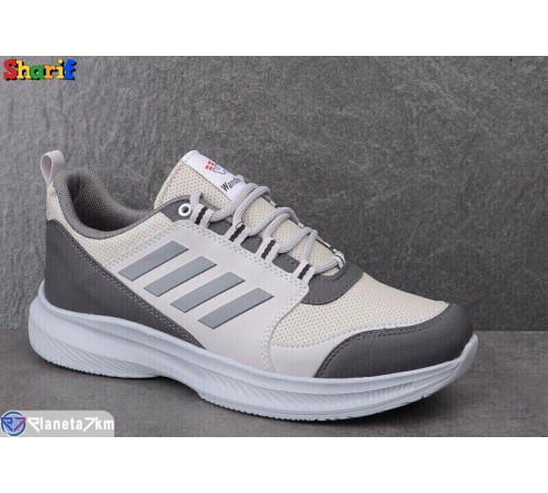 Кросівки чоловічі на весну/осінь (8 пар р.40-45) сірий  "Sharif"
