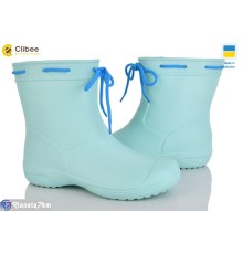 Жіночі чоботи з піни на весну/осінь (8 пар р.38-41) зелений  "BELIES"