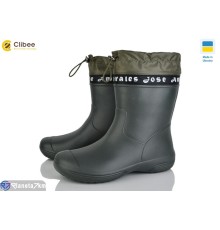 Жіночі чоботи з піни на весну/осінь (6 пар р.36-41) хакі  "BELIES"