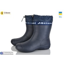 Жіночі чоботи з піни на весну/осінь (6 пар р.36-41) синій  "BELIES"