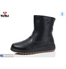 Черевики жіночі на зиму (8 пар р.37-42) чорний  "SUBA"