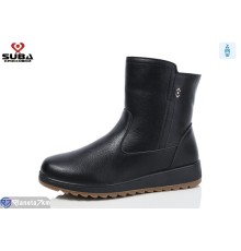 Черевики жіночі на зиму (8 пар р.37-42) чорний  "SUBA"