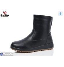 Черевики жіночі на зиму (8 пар р.37-42) чорний  "SUBA"