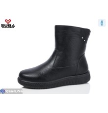 Черевики жіночі на зиму (8 пар р.37-42) чорний  "SUBA"