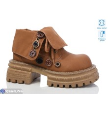 Черевики жіночі на весну/осінь (8 пар р.36-40) camel  "TETRAST"