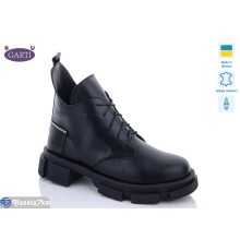Черевики жіночі на зиму (6 пар р.36-40) чорний  "Garti"