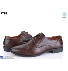 Туфлі чоловічі на весну/осінь (8 пар р.40-45) коричневий  "PTPT"