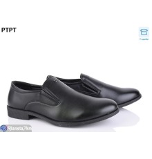 Туфлі чоловічі на весну/осінь (8 пар р.40-45) чорний  "PTPT"