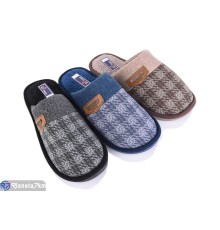 Тапки чоловічі на весну/осінь (12 пар р.40-45) мікс  "LUXORIS"