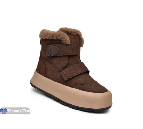 Черевики дитячі на зиму (8 пар р.32-37) коричневий  "TOMMY"