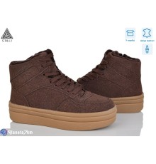 Черевики жіночі на зиму (8 пар р.36-41) коричневий  "STILLI Group"