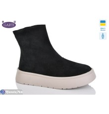 Черевики жіночі на весну/осінь (6 пар р.36-40) чорний  "Garti"