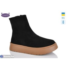 Черевики жіночі на весну/осінь (6 пар р.36-40) чорний  "Garti"