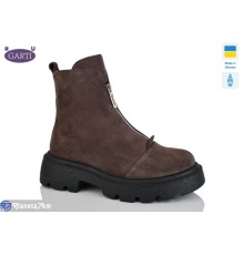 Черевики жіночі на зиму (6 пар р.36-40) коричневий  "Garti"