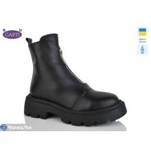 Черевики жіночі на зиму (6 пар р.36-40) чорний  "Garti"