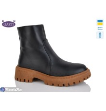 Черевики жіночі на зиму (6 пар р.36-40) чорний  "Garti"