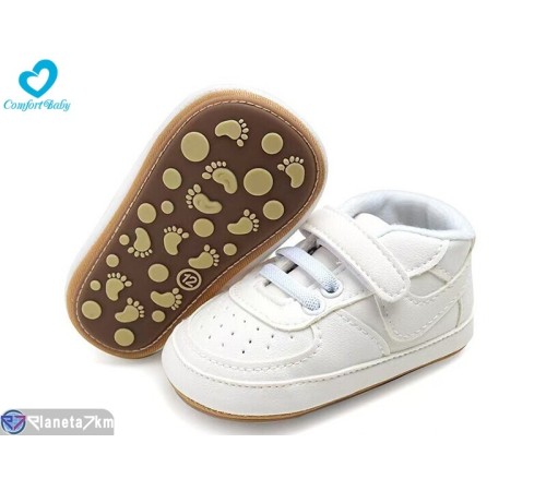 Пінетки дитячі на весну/осінь (6 пар р.11-13) білий "Comfort-baby" Пінетки дитячі на весну/осінь (6 пар р.11-13) білий "Comfort-baby"