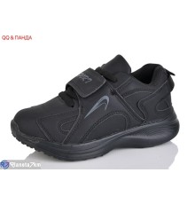 Дитячі кросівки на весну/осінь (8 пар р.31-36) чорний  "QQ&Панда"